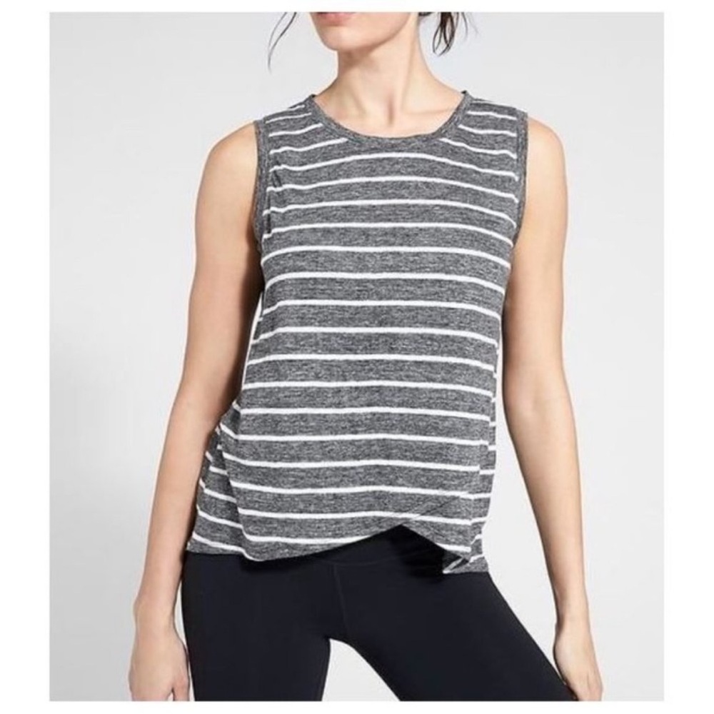 Athleta 100% Linen Sleeveless Tunic Size Large